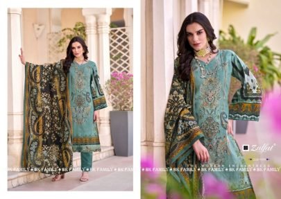 fancy gulrez pure cotton dress material catalog by zulfat