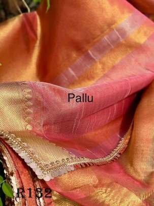 Fanta Party Wear Tissue Silk Saree