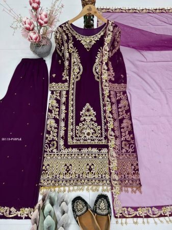 Festive Wear Palazzo Set For Women