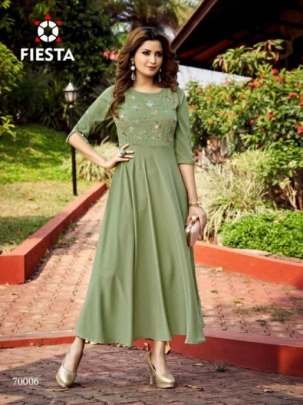 Fiesta Brand Nutan Anarkali Designer Kurtis