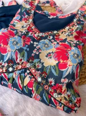 Function Wear Aliya Cut Muslin Kurtis