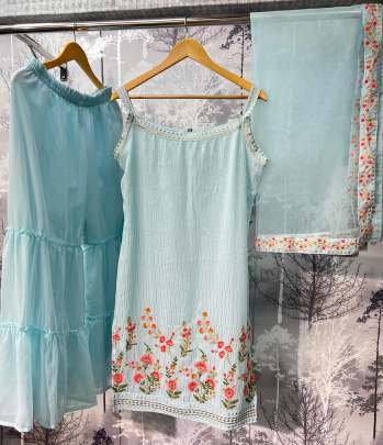 Georgette Fully Stitched Pakistani Suit EILISH VOL 1