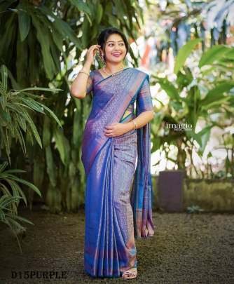 Gorgeous Zari Work Bnarasi Soft Silk Saree with Blouse