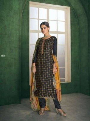 Gramo Khawaish Vol 1 451-456exclusive Designer Kurti Set