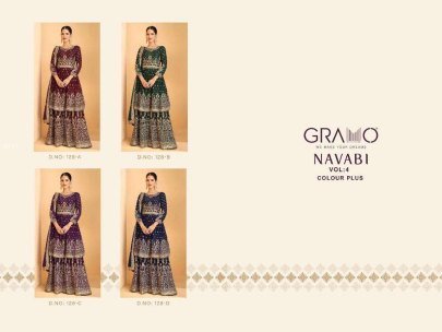 Gramo Navabi Vol Beautiful Readymade Salwar Suit