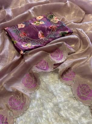 Gulabo By Sabysanchi Handwork Zarkhan  Saree