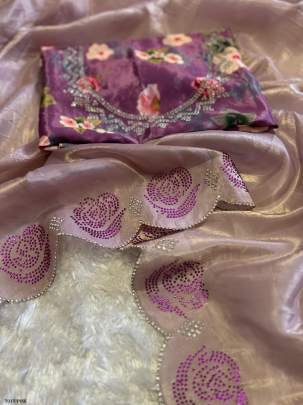 Gulabo By Sabysanchi Handwork Zarkhan  Saree
