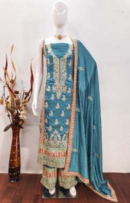 Gulkayra Designer Nazia Semi Stitch Suit For Women