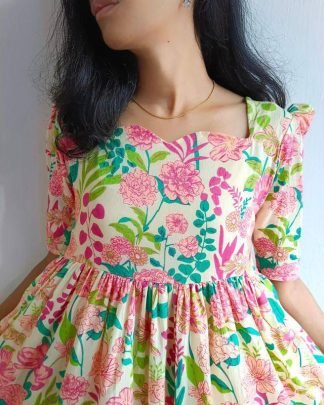 Introducing Our Latest Floral One Piece Dress