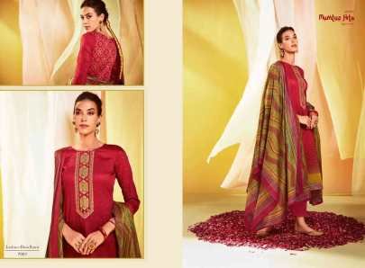 JASH E BANHANI V 3 By Mumtaz Arts Jam Satin Ready Made Suit