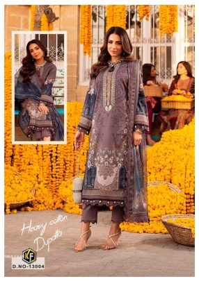 Keval Fab Present SOBIA NAJIR Cotton Dress Material