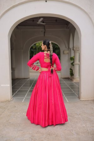 Kutchi Work Navratri Lehenga Choli For Festival