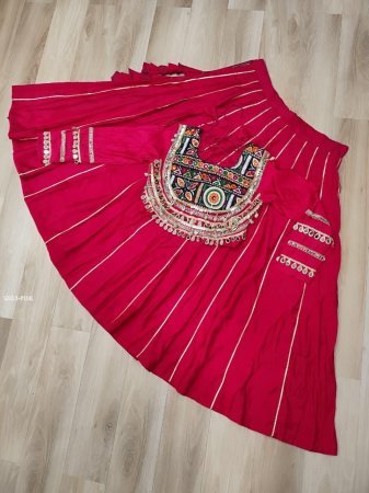 Kutchi Work Navratri Lehenga Choli For Festival