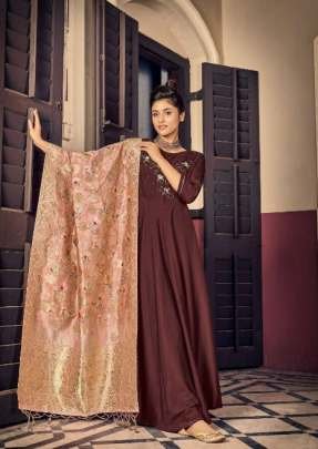 Ladies Awesome Party Wear Long Gown By Alishka Fashion