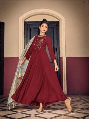 Ladies Awesome Party Wear Long Gown By Alishka Fashion