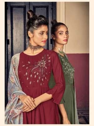 Ladies Awesome Party Wear Long Gown By Alishka Fashion