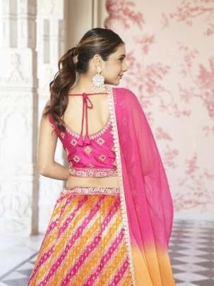 Ladies Wedding Wear Embroidery And Hand Work Lehenga Choli By Lapink