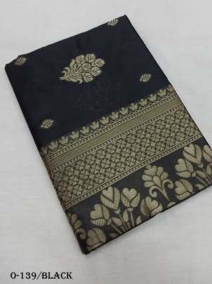 Latest Launch Black Silk Saree