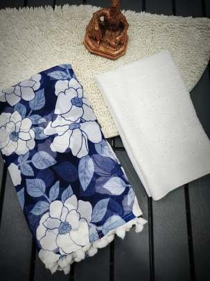 Latest Launch Blue Georgette Saree
