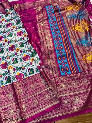 Latest Launch Luxurious Dola Silk Wine Saree