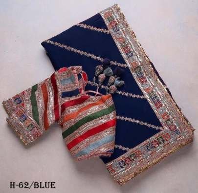 Latest Launch Luxurious Silk Blue Color Saree