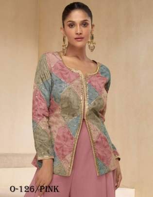 Latest Launch Pink Sayuri Designer Palazzo Set
