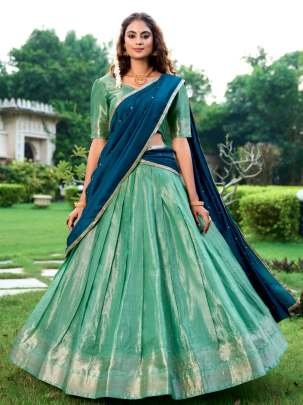Latest Launch Teal Green Lehenga Choli