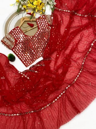 Launching Bollywood Style Pleated Ready To Wear Saree