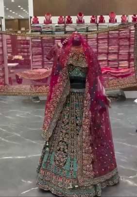 Launching New Bridal Lehenga choli