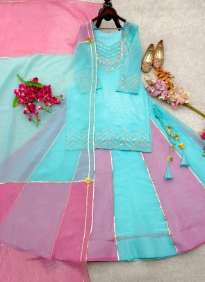 Launching New Designer Party Wear Look Heavy Curancy Silk Top Lehenga and Dupatta Set