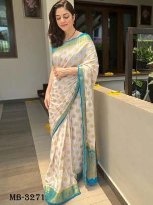Lavanya soft Kanjivaram Jacquard Silk Saree