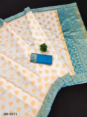 Lavanya soft Kanjivaram Jacquard Silk Saree