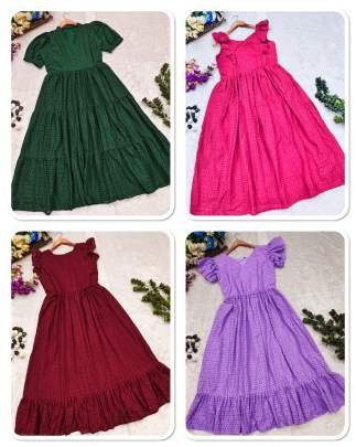 Lavender Stylish Casual Western One Piece Dress