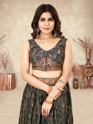 Lucaya V 9 Party Wear Chinon Silk Lehenga Choli