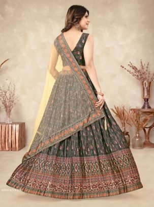 Lucaya V 9 Party Wear Chinon Silk Lehenga Choli