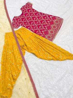 Luxurious Heavy Micro Cotton Pink Salwar Suit Set