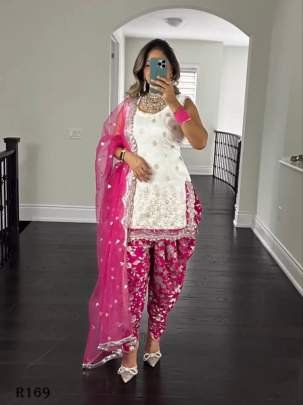 Luxury Look Designer Doti Salwar Suits