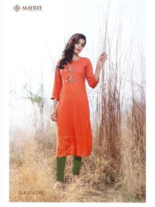 Mayree Brand Albeli Vol 2 Attractive Rayon Designer Kurtis