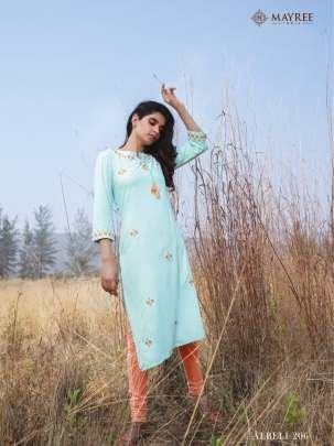 Mayree Brand Albeli Vol 2 Attractive Rayon Designer Kurtis