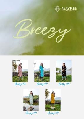 Mayree Brand Breezy Fancy Long Rayon Straight Kurti