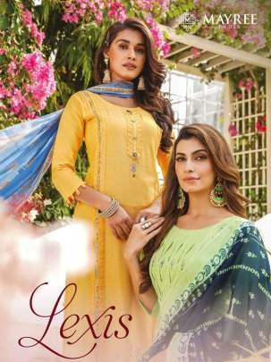 Mayree Brand Trendy Style Rayon Kurtis Set