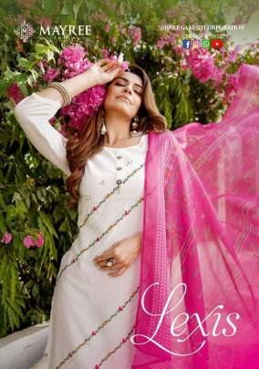 Mayree Brand Trendy Style Rayon Kurtis Set