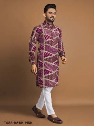 Fancy Soft Cotton Mens Kurta Pajama Set