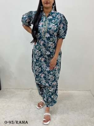 Mille Printed Rama Co-ord Set