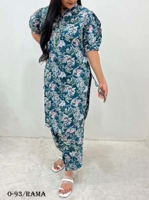 Mille Printed Rama Co-ord Set