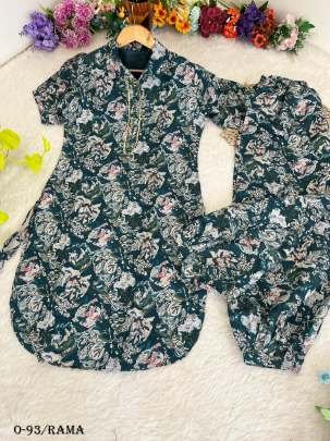 Mille Printed Rama Co-ord Set