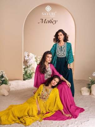 Mohey by Sayuri Yellow Exclusive Classic Quality Indo Western Dresses