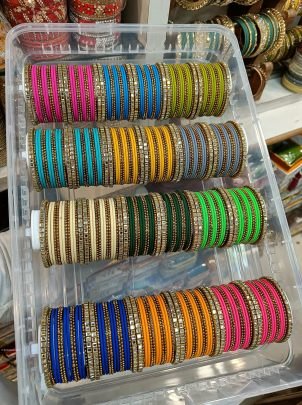 Multi 12 Color Bangles Set  A
