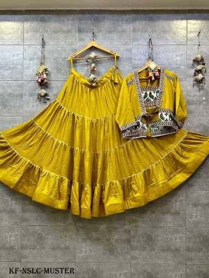 Muster Naratri Special Lehenga Choli