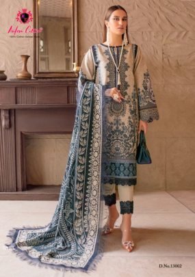 Nafisha Cotton Present SAHIL DESIGNER COTTON COLLECTION VOL 13 Dress Material For Women